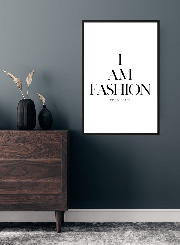 Poster I AM FASHION