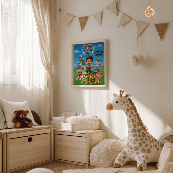 Póster infantil de Paw Patrol