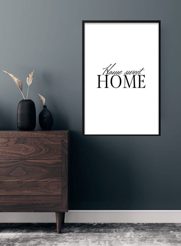 home sweet home poster