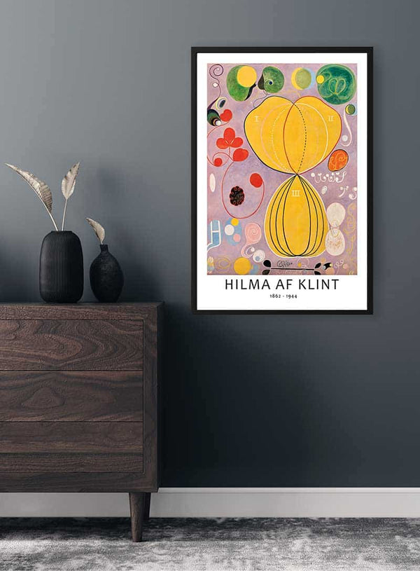 HILMA AF KLINT - LOS DIEZ MÁS GRANDES, ADULTEZ, N.º 7 PÓSTER