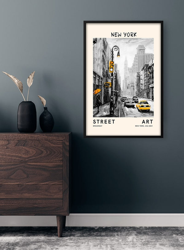 Street Art - New York Poster