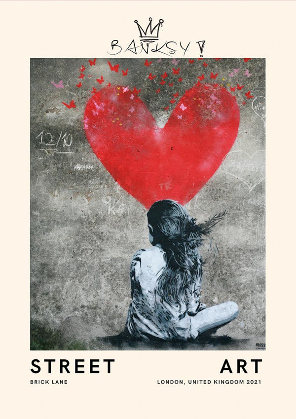 Poster Street Art - Ispirato a Banksy
