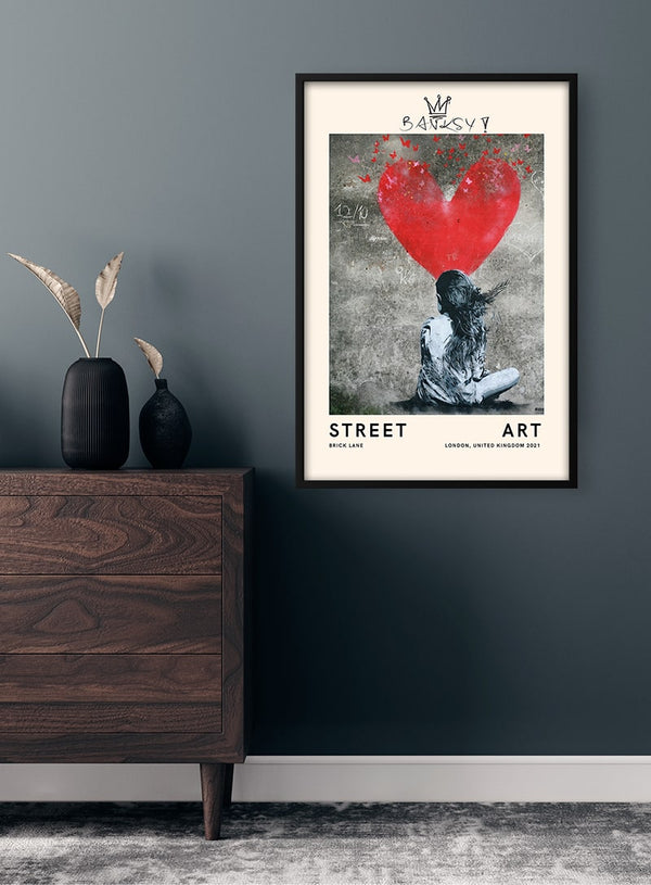 Poster Street Art - Ispirato a Banksy