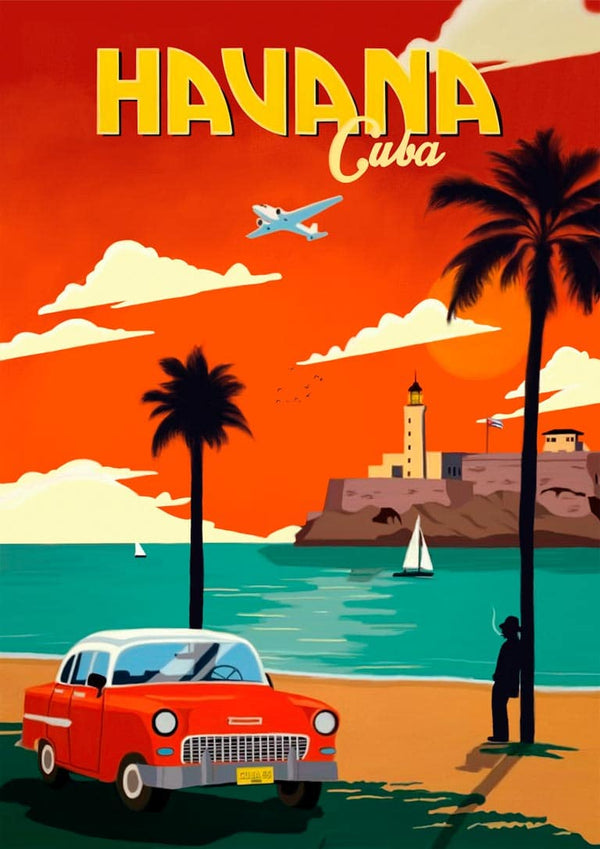 Affiche vintage La Havane