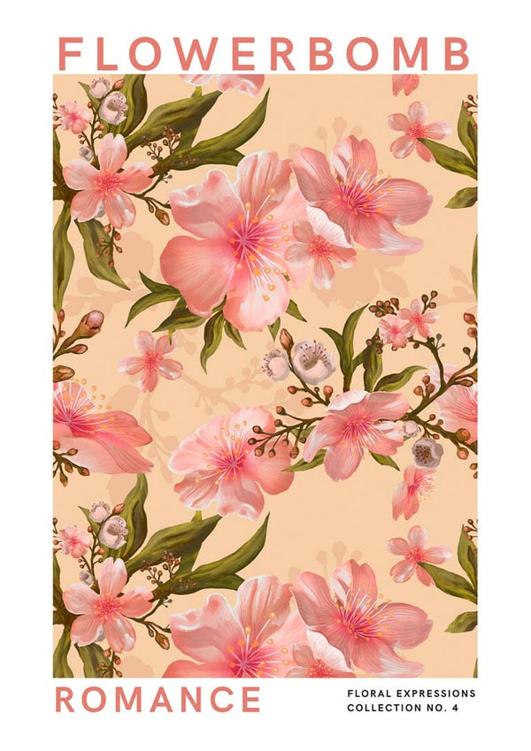 Flowerbomb - Romanticismo Poster