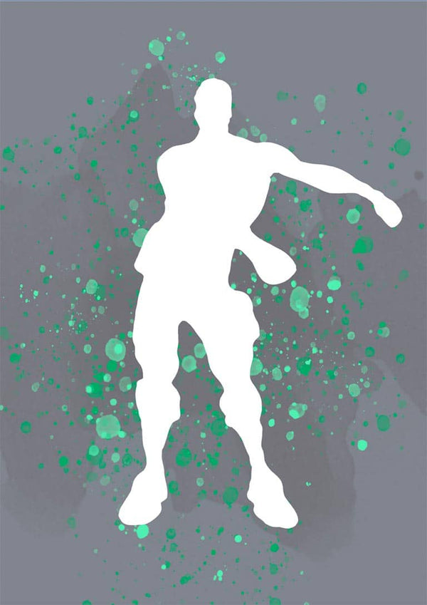 Poster gamer Fornite Dance No 02
