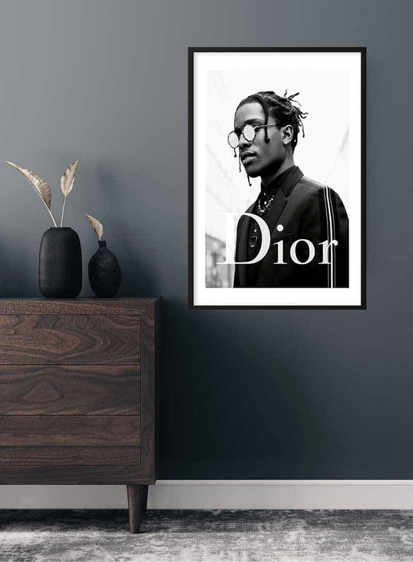 Poster Asap Rocky x Dior