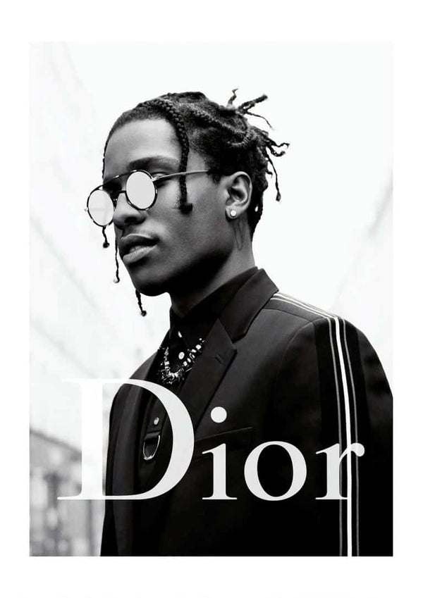 Poster Asap Rocky x Dior