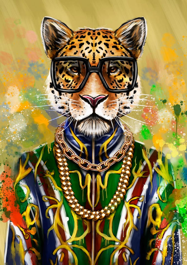 Poster Re leopardo