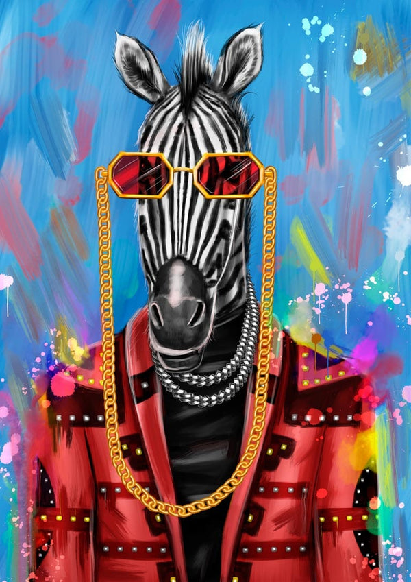 Poster Zebra Artsy
