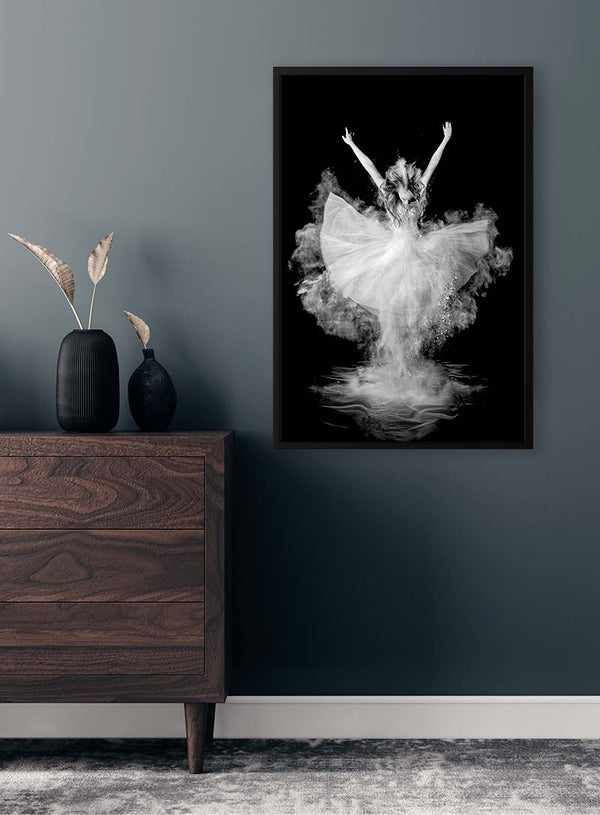 Powder Burst - Pauline Pentony Poster