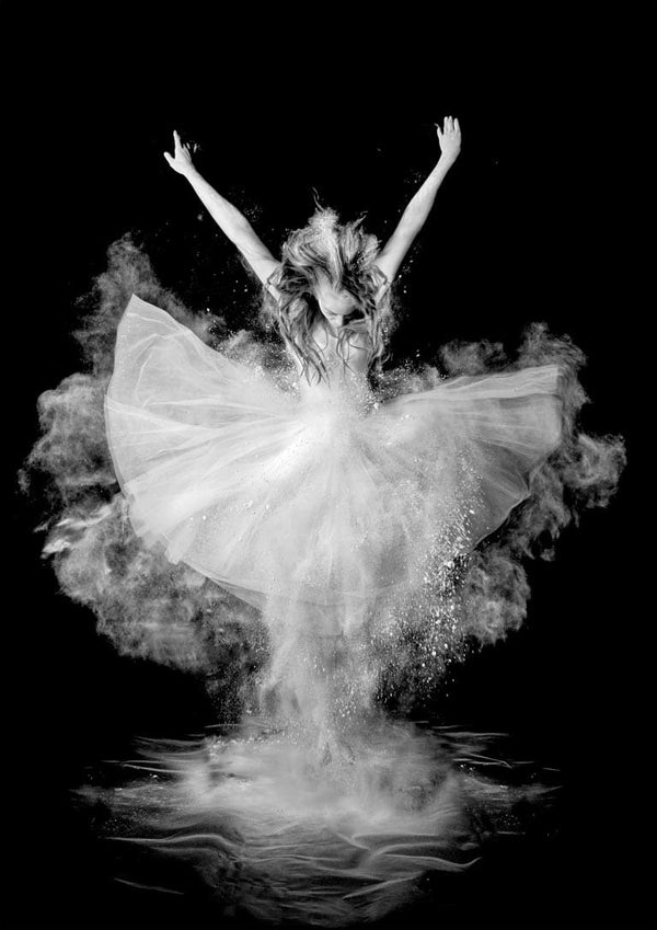 Powder Burst - Pauline Pentony Poster