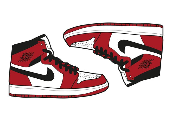 Póster Red Air Jordan