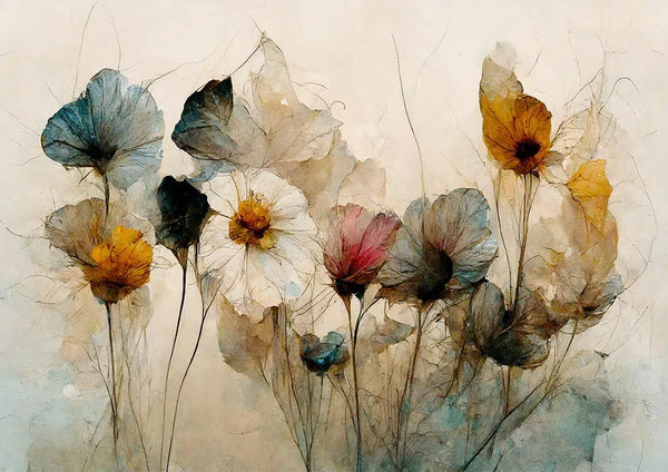 Hermosas flores secas -Treechild