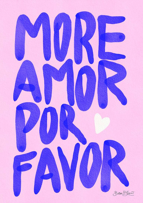 Más amor por favor - Baroo Bloom