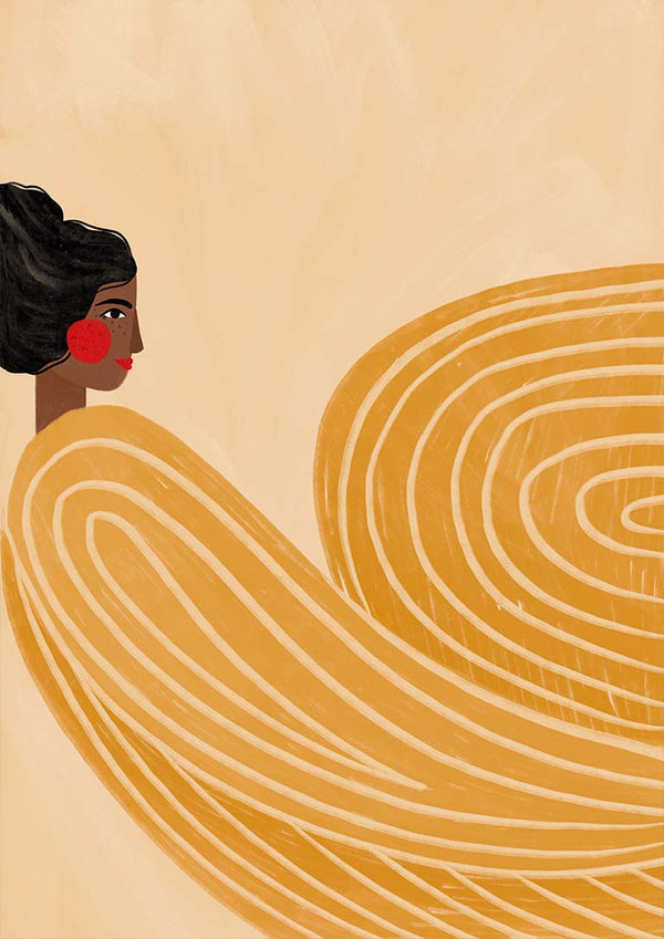 La mujer de las rayas naranjas - Bea Muller