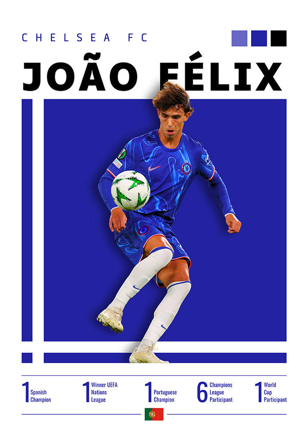 João Fêlix - Poster Calcio Chelsea