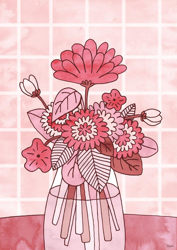 Flores rosas - Hedvig Wallin