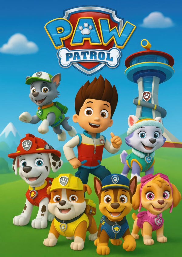 Póster infantil de Paw Patrol