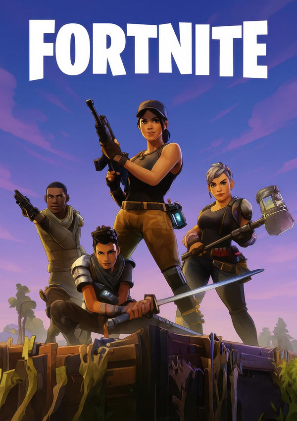Póster de armas de FortNite