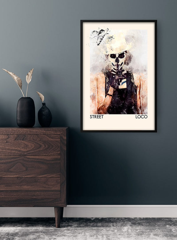Poster Street Art Loco