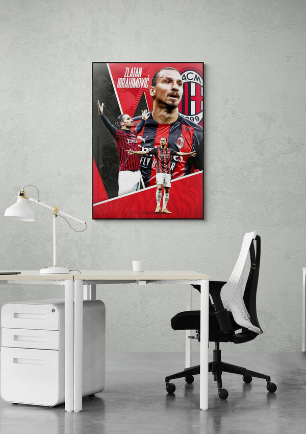 Poster di calcio Zlatan Ibrahimović