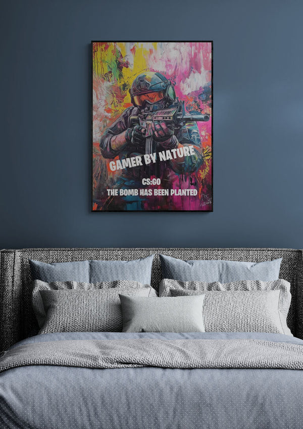 Poster Gamer CS:GO
