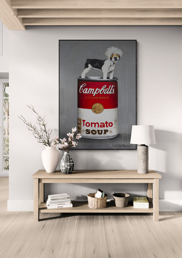 Bulldog pop art - Coco de Paris