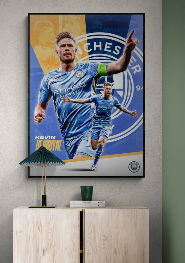 Poster di calcio Kevin De Bruyne
